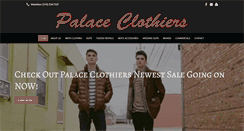 Desktop Screenshot of palaceclothiers.com